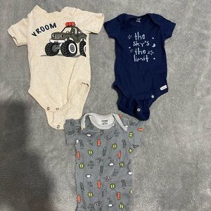0-3 months onesies